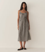 LESLIE DRESS -- MARILYN GINGHAM