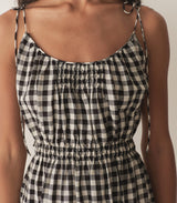LESLIE DRESS -- MARILYN GINGHAM