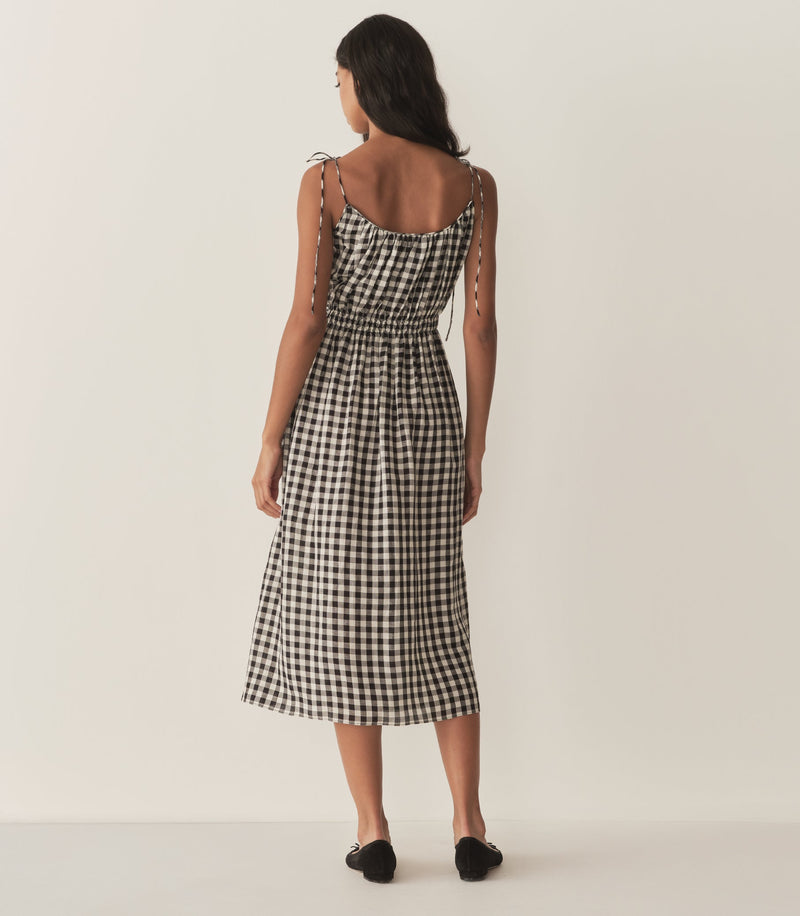 LESLIE DRESS -- MARILYN GINGHAM