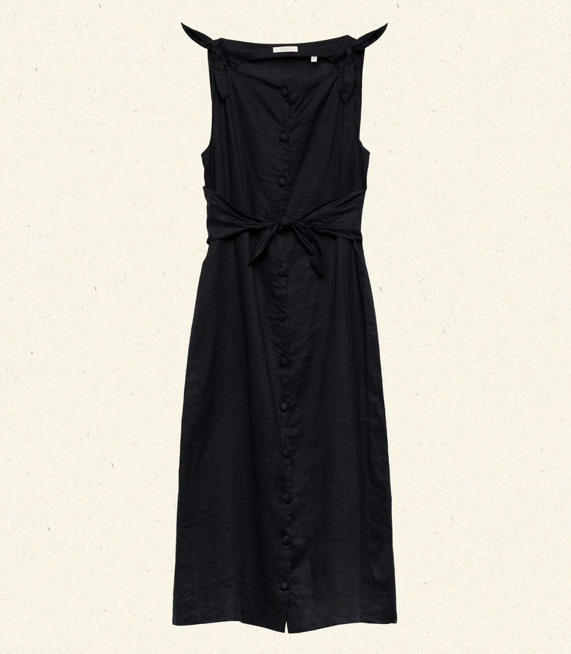 LEVINE DRESS -- BLACK