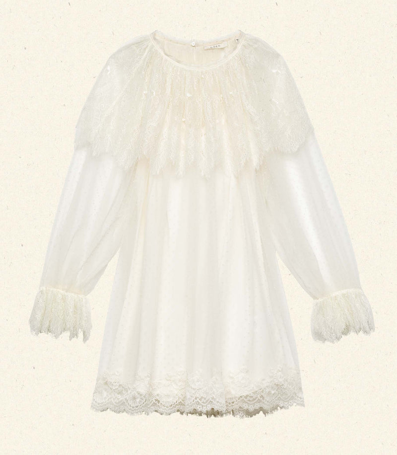 LILITH DRESS -- CREME DE LUNE