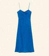 LORRAINE DRESS -- BLUE TOURMALINE