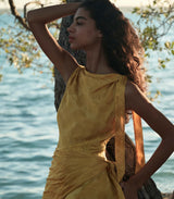 MARCELLA DRESS -- GILDED MARGUERITE JOLIE