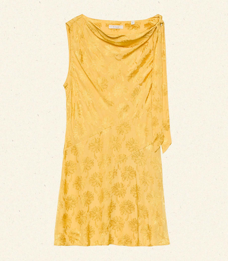 MARCELLA DRESS -- GILDED MARGUERITE JOLIE