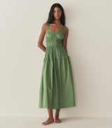 MARIANNE DRESS -- ENGLISH IVY