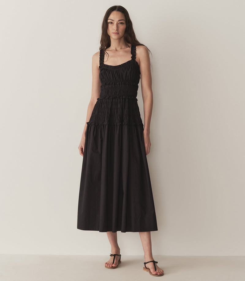 MARIANNE DRESS -- BLACK