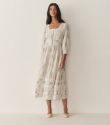 MINTA DRESS -- PAINTED BOUQUET