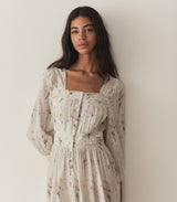 MINTA DRESS -- PAINTED BOUQUET