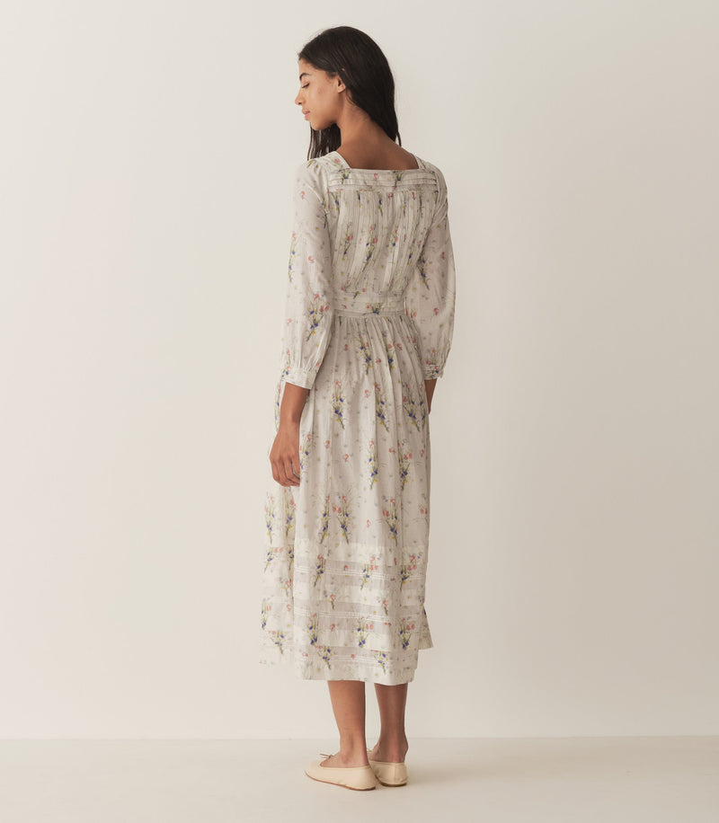 MINTA DRESS -- PAINTED BOUQUET