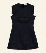 MONROE DRESS -- NAVY
