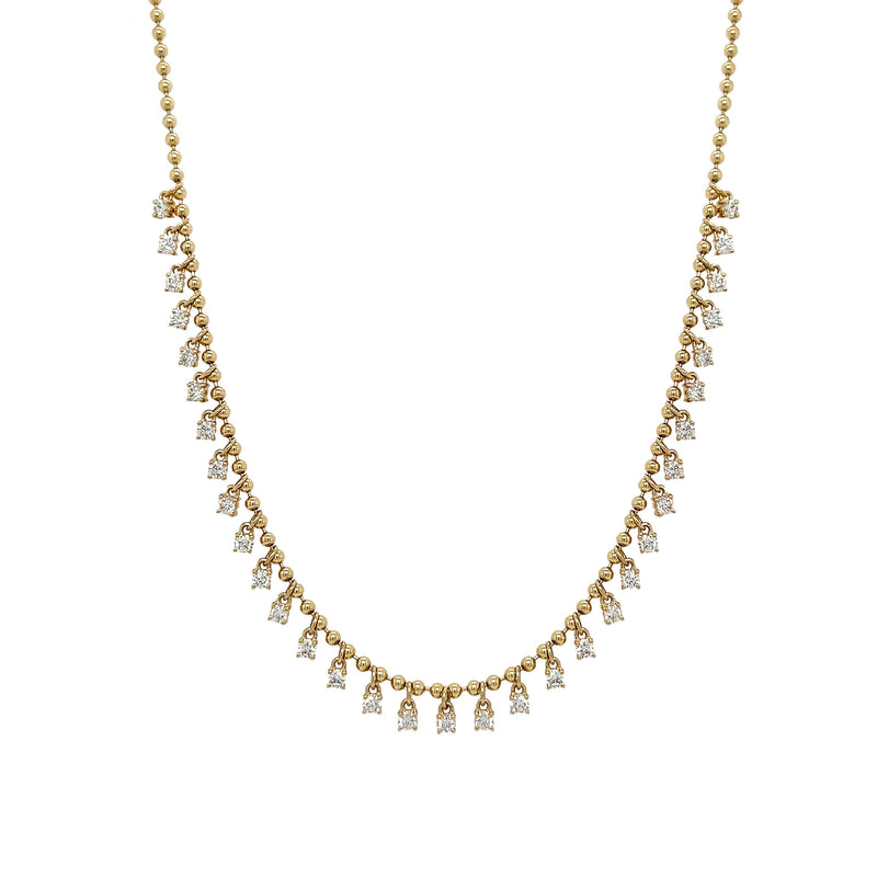 Diamond Drop Necklace
