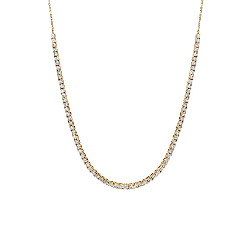 Diamond Tennis Choker Necklace