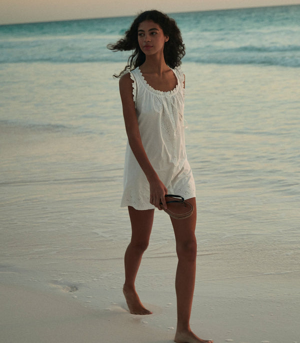 NESSIE DRESS -- SALT