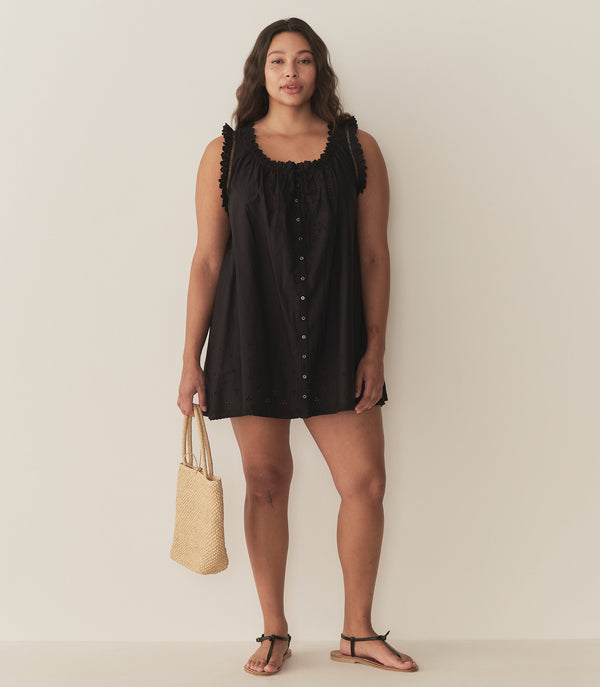 NESSIE DRESS -- BLACK