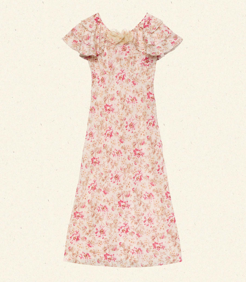 NEVARA DRESS -- FLEURS DE PROVENCE