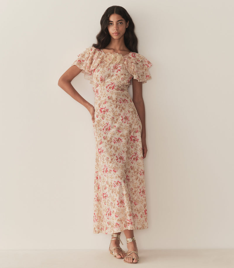 NEVARA DRESS -- FLEURS DE PROVENCE