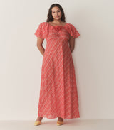 NEVARA DRESS -- SYLVIE PLAID