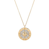 Diamond Compass Necklace
