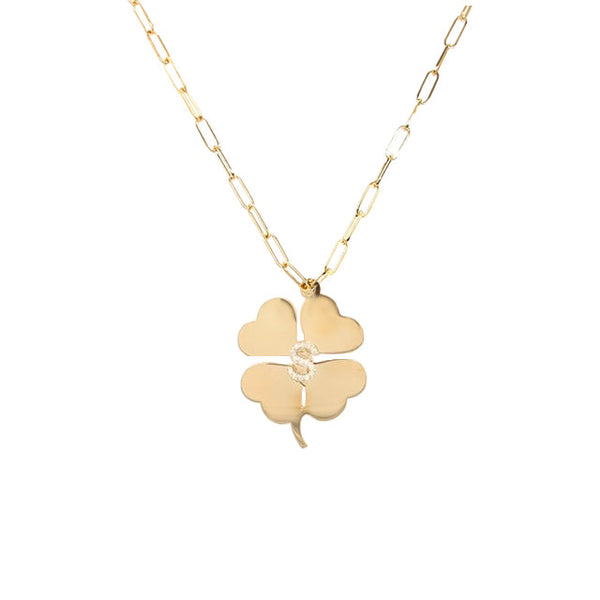 Diamond Clover Necklace