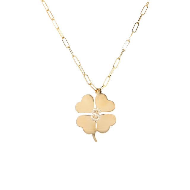 Diamond Clover Necklace