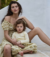 ASHLYNN DRESS -- CITRON ROSIER FLORAL