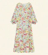 OLIANA DRESS -- BLANC ANEMONE BLOOM