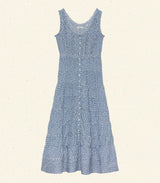 OTTESSA DRESS -- CORNFLOWER HILLSIDE BLOOM