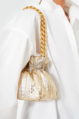 Gold Shimmer Party Purse