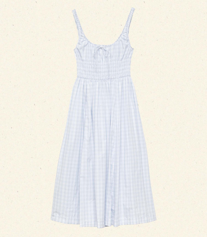 QUILLA DRESS -- MARJORIE GINGHAM