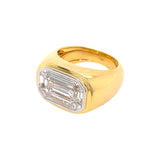 Diamond Octagon Ring