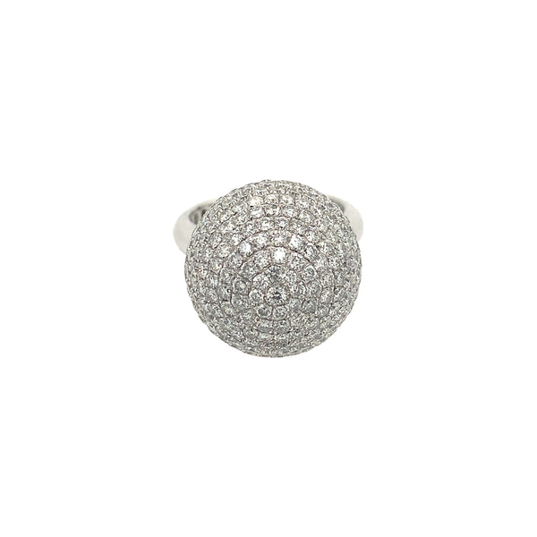 Diamond Sphere Ring
