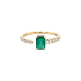 Emerald & Diamond Ring