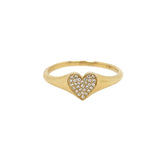 Diamond Heart Ring