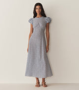 ROMINA DRESS -- CORNFLOWER HILLSIDE BLOOM