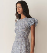 ROMINA DRESS -- CORNFLOWER HILLSIDE BLOOM