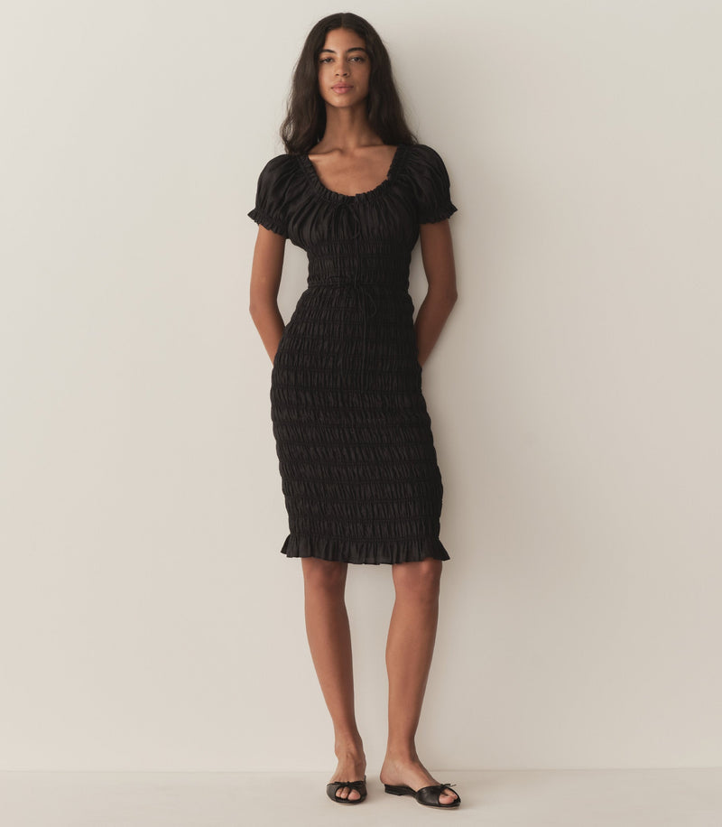 ROSALYNN DRESS -- BLACK