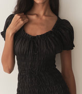 ROSALYNN DRESS -- BLACK