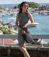 ROSELLA DRESS -- NOIR GRETA GINGHAM
