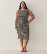 ROSELLA DRESS -- NOIR GRETA GINGHAM