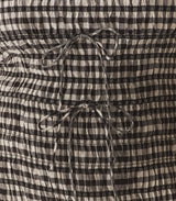 ROSELLA DRESS -- NOIR GRETA GINGHAM