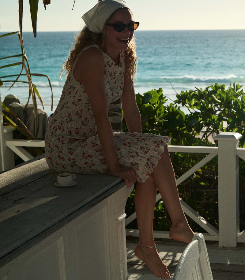 ROSINE DRESS -- POPPY FIELD