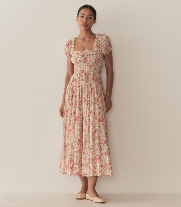 STANZA DRESS -- FLEURS DE PROVENCE