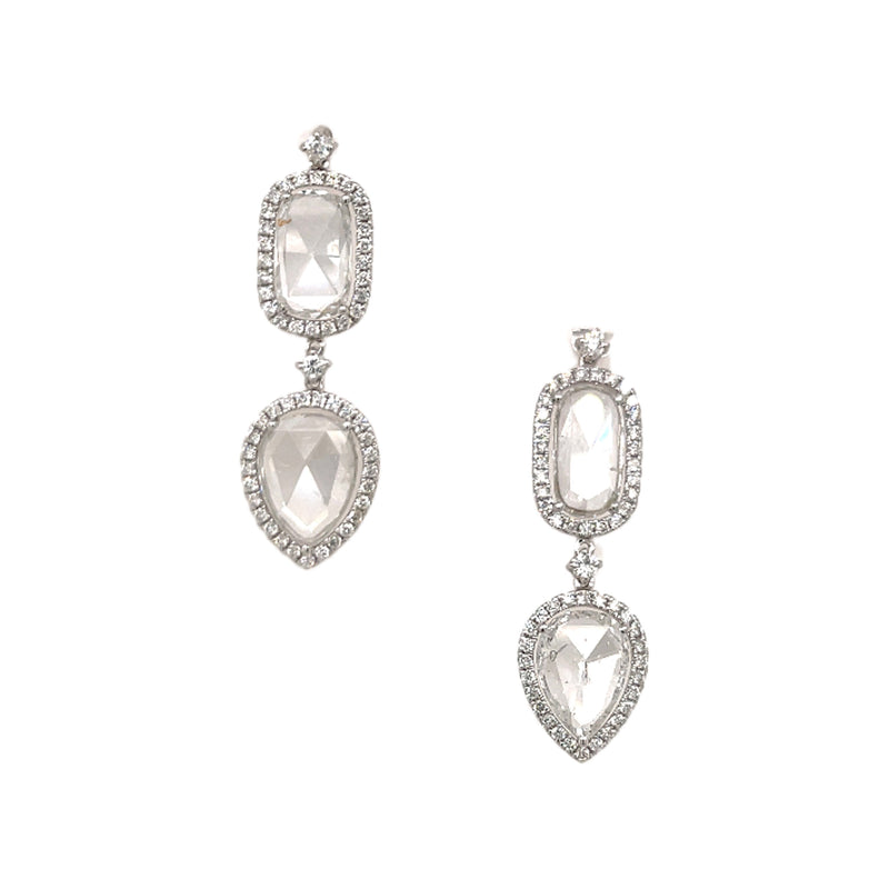 Diamond Drop Earrings
