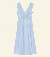 VICTORIA DRESS -- ICY BLUE