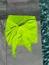 Crush Micro Mesh Sarong Lemon