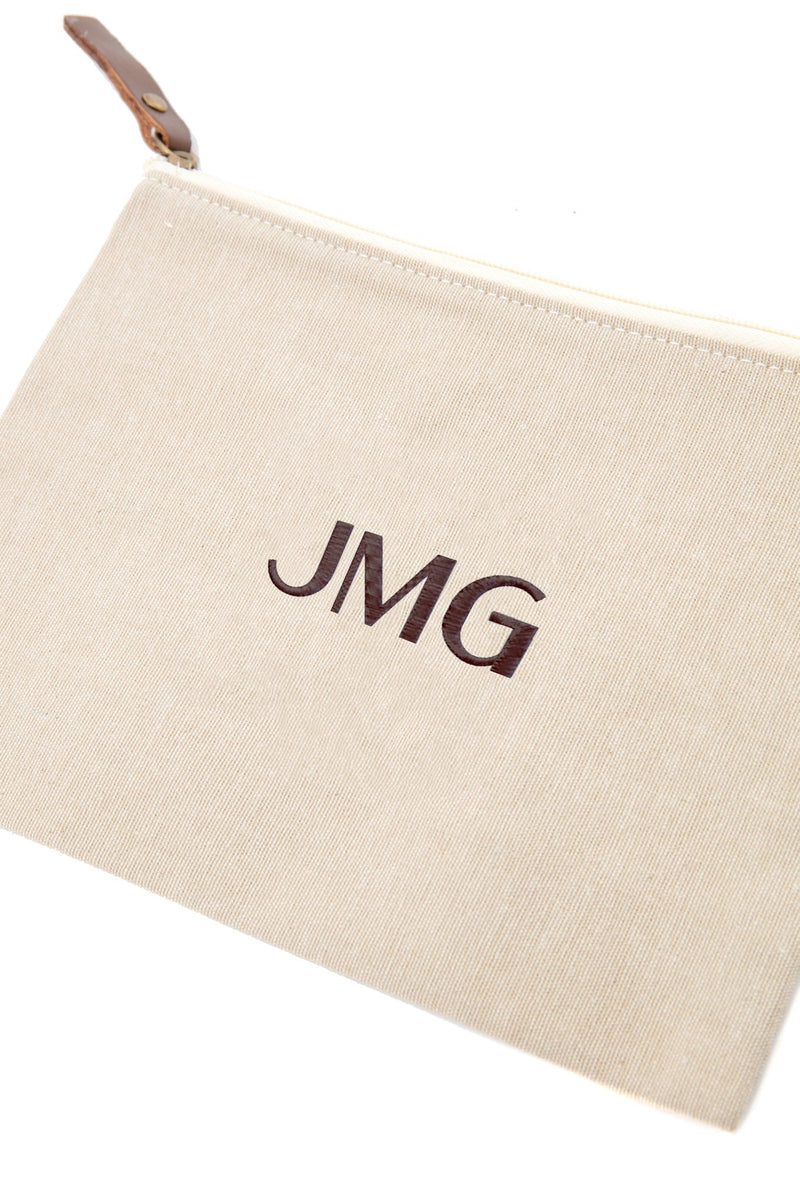 Jute Cosmetic Bag