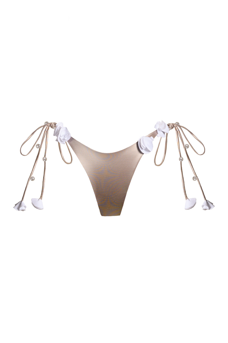 Fleur Tie Bottom Satin Mauve (Limited Edition)