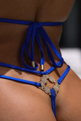 Lucia Thong Bottom Royal Blue