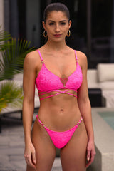 Valentina Bottom Pink Lace