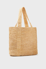 The Original Natural Straw Traveler Hat Bag